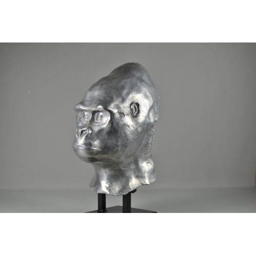 François CARRIERE, "Gorille", aluminium